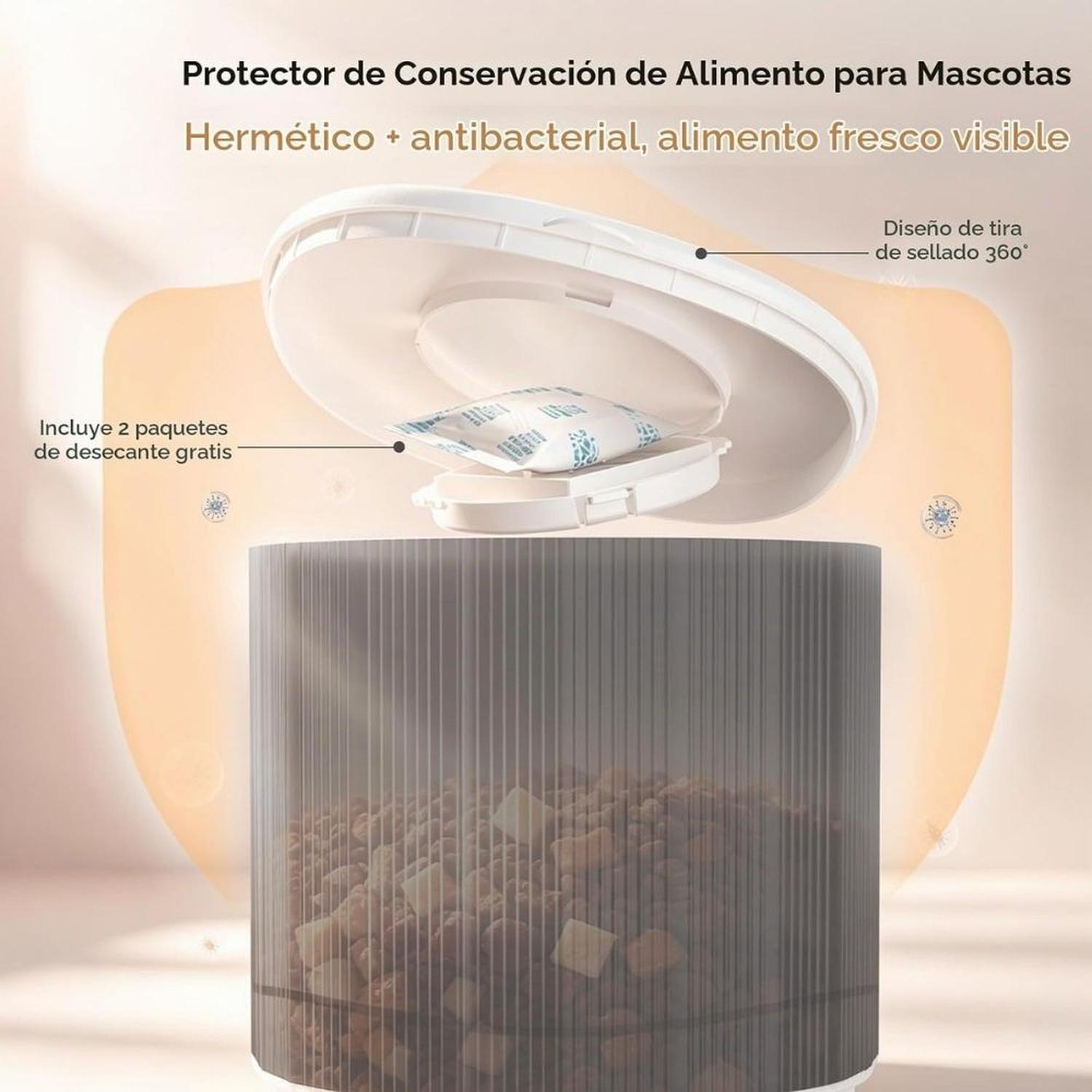 COMEDERO AUTOMÁTICO PARA GATOS WIFI 4 L - 4