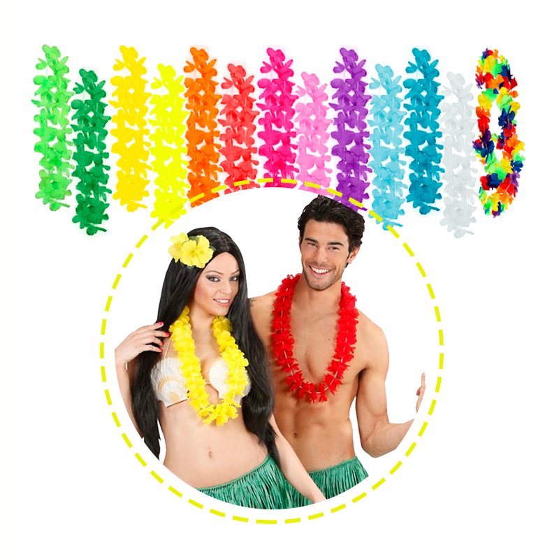 COLLAR HAWAIANO TROPICAL PARA FIESTAS - 1