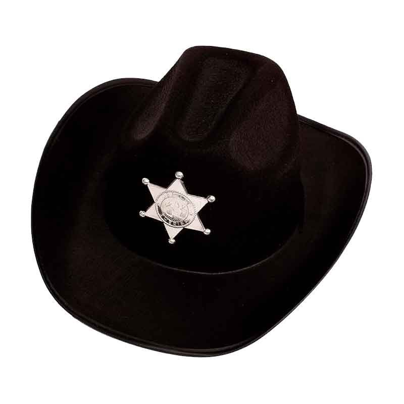 SOMBRERO VAQUERO SHERIFF +BANDANA NIÑAS - 2