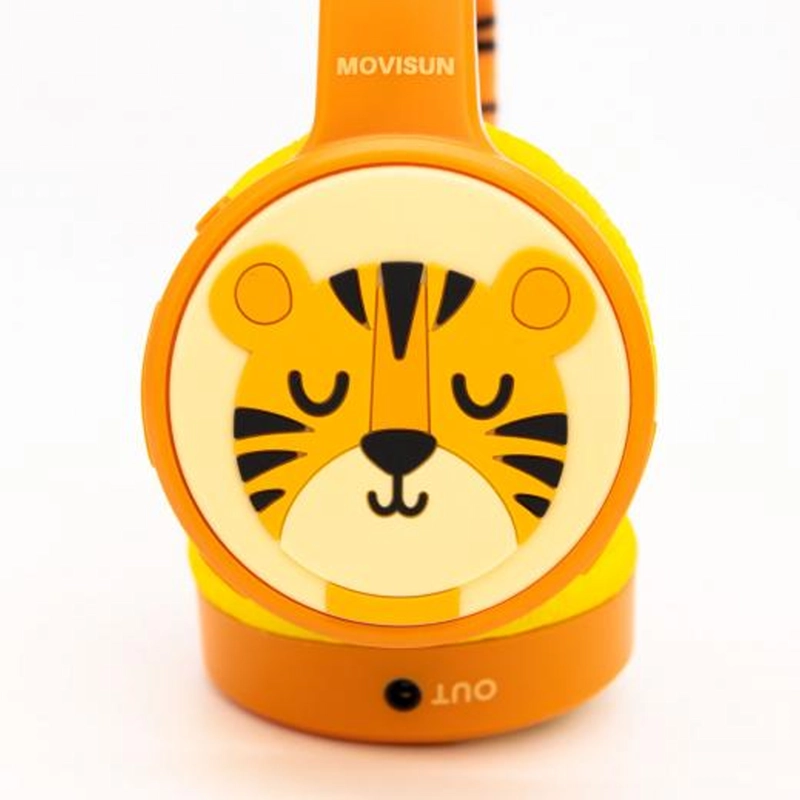 AUDÍFONOS BLUETOOTH MOVISUN URBAN KIDS TIGRE - 2