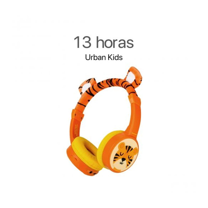 AUDÍFONOS BLUETOOTH MOVISUN URBAN KIDS TIGRE - 5