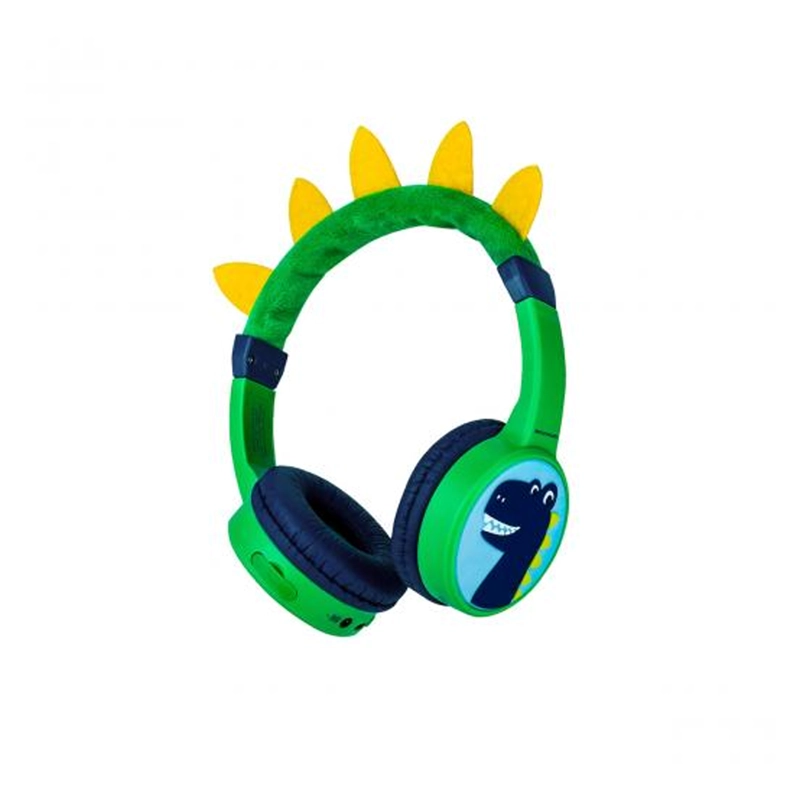 AUDÍFONOS BLUETOOTH MOVISUN URBAN KIDS DINOSAURIO - 1