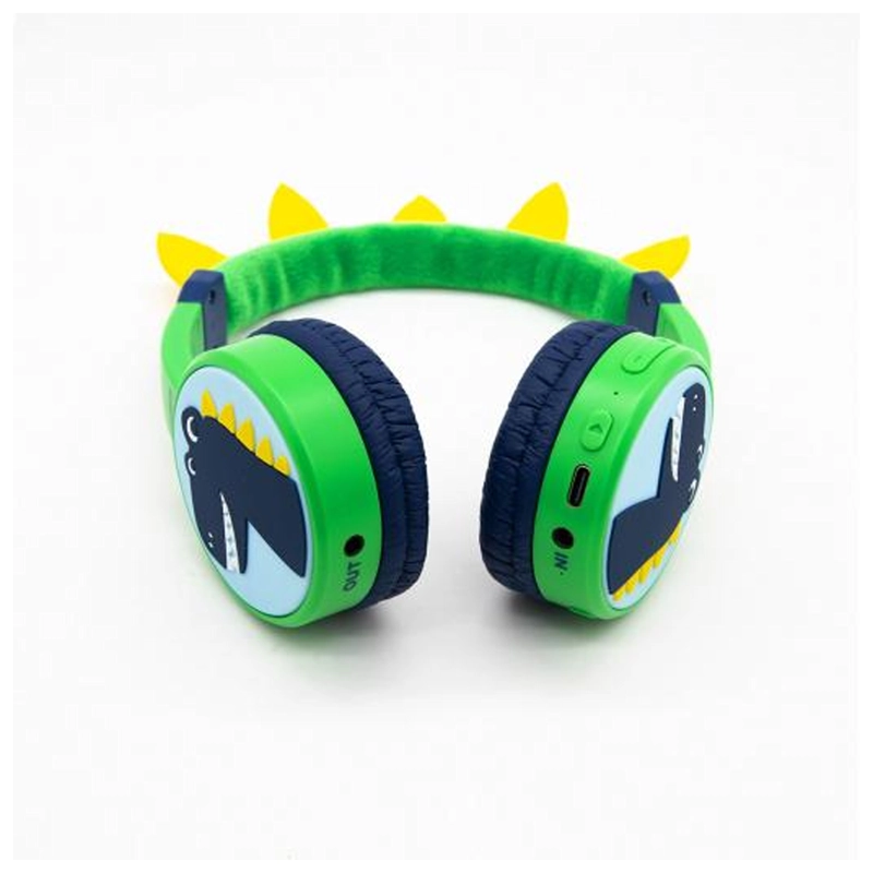 AUDÍFONOS BLUETOOTH MOVISUN URBAN KIDS DINOSAURIO - 4