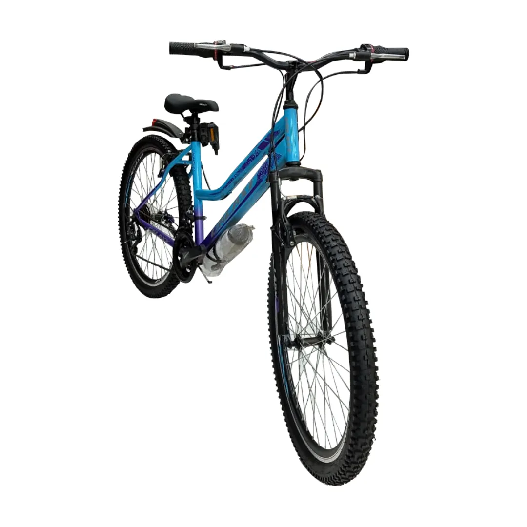 BICICLETA MTB ARO 26 DAMA 21V ACERO SUSPENSIÓN DELANTERA FRENOS V-BRAKE - 2