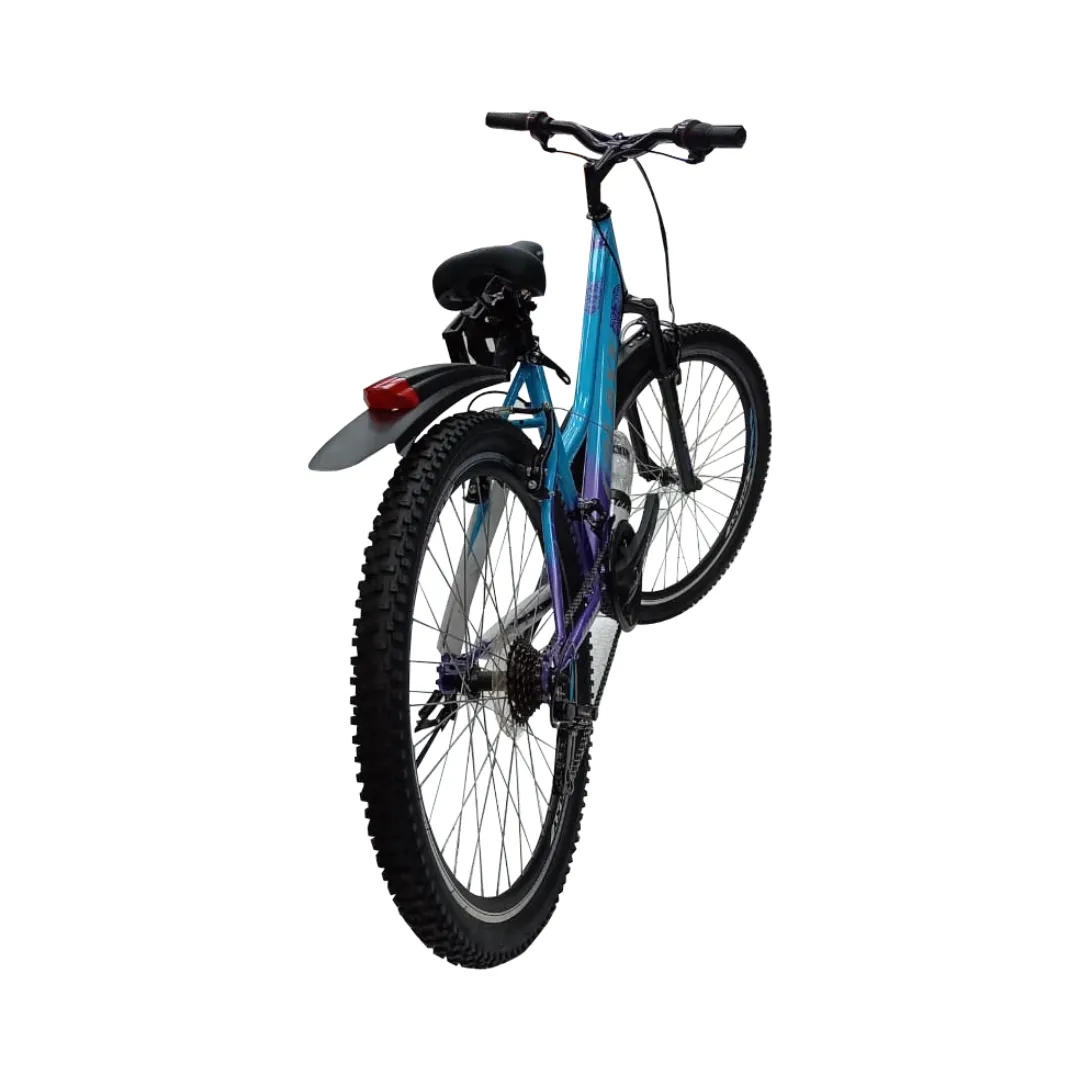 BICICLETA MTB ARO 26 DAMA 21V ACERO SUSPENSIÓN DELANTERA FRENOS V-BRAKE - 3