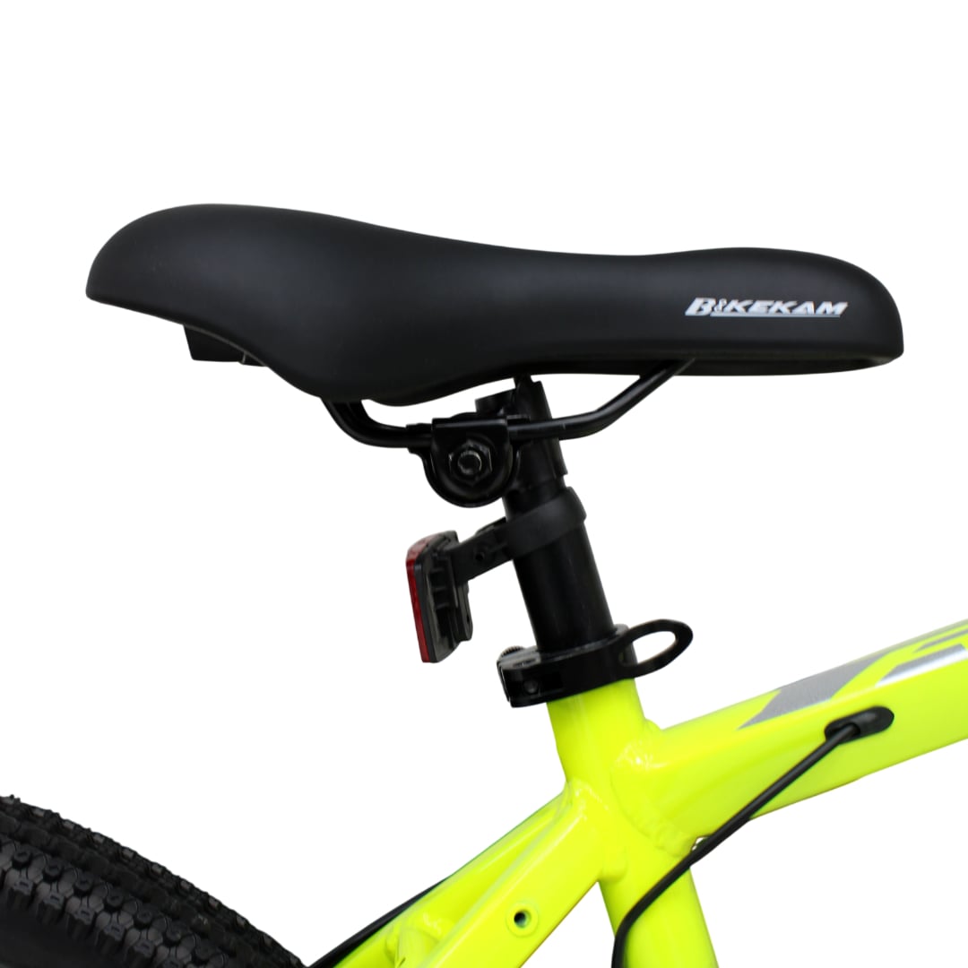 BICICLETA MONTAÑERA ROMA ARO 26 - CUADRO DE ALUMINIO Y SHIMANO 21V AMARILLO - 6