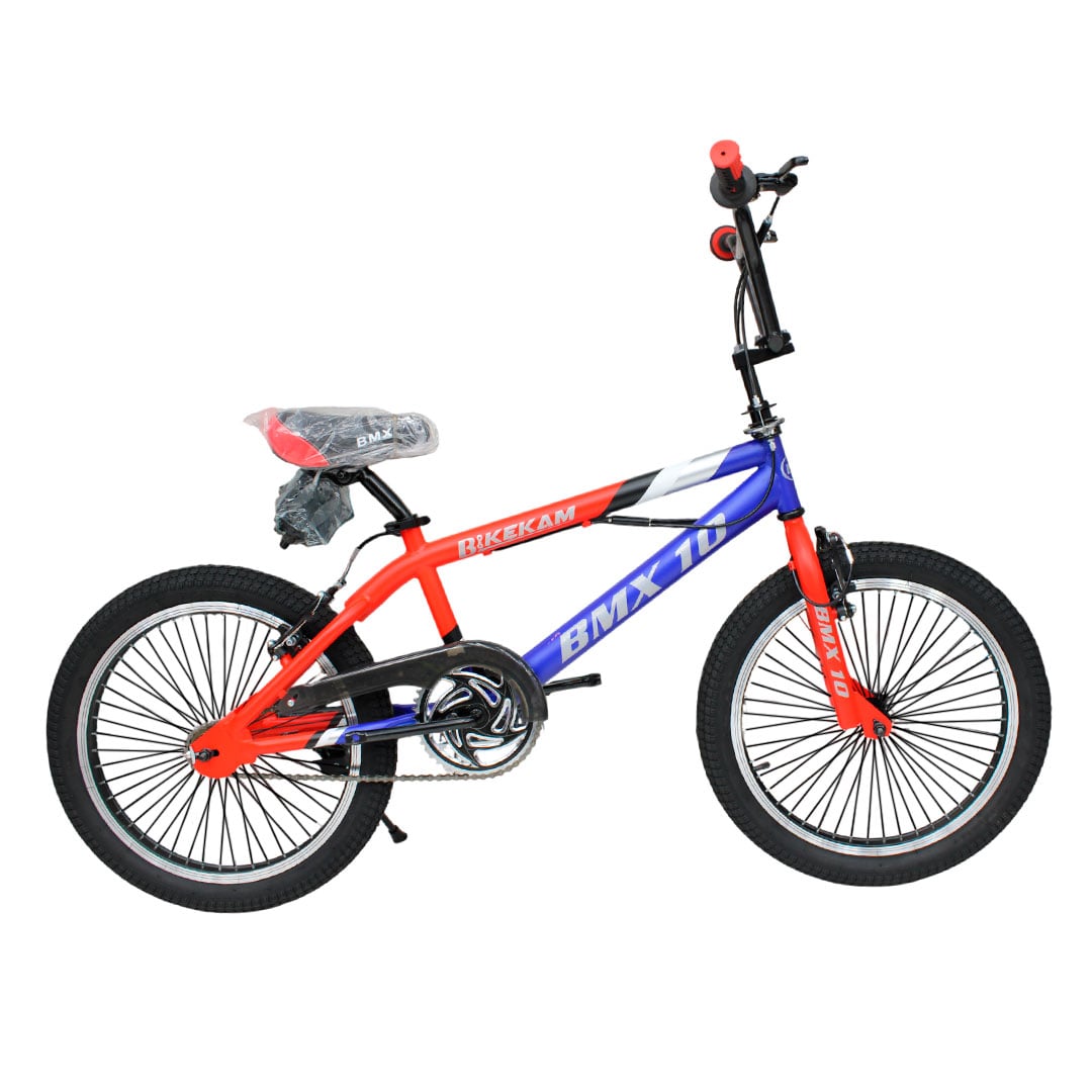 BICICLETA BMX FREESTYLE ARO 20 CON TIMÓN 360° Y 4 PEGS - 1