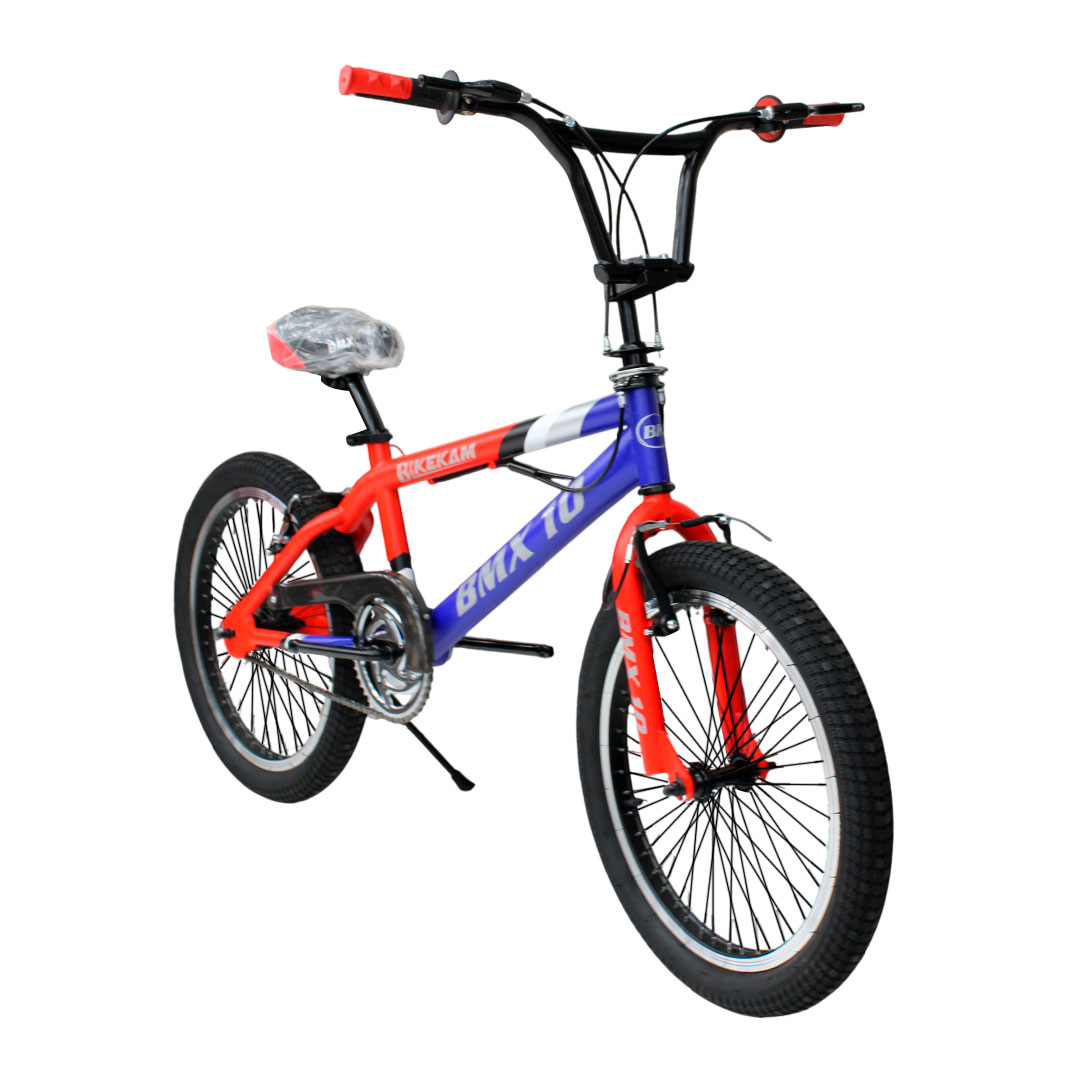 BICICLETA BMX FREESTYLE ARO 20 CON TIMÓN 360° Y 4 PEGS - 2