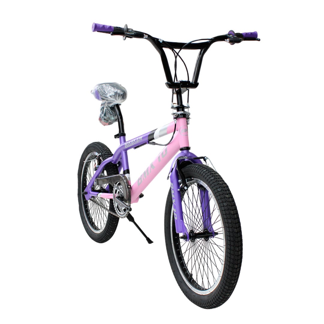 BICICLETA BMX FREESTYLE ARO 20 CON TIMÓN 360° Y 4 PEGS - 2