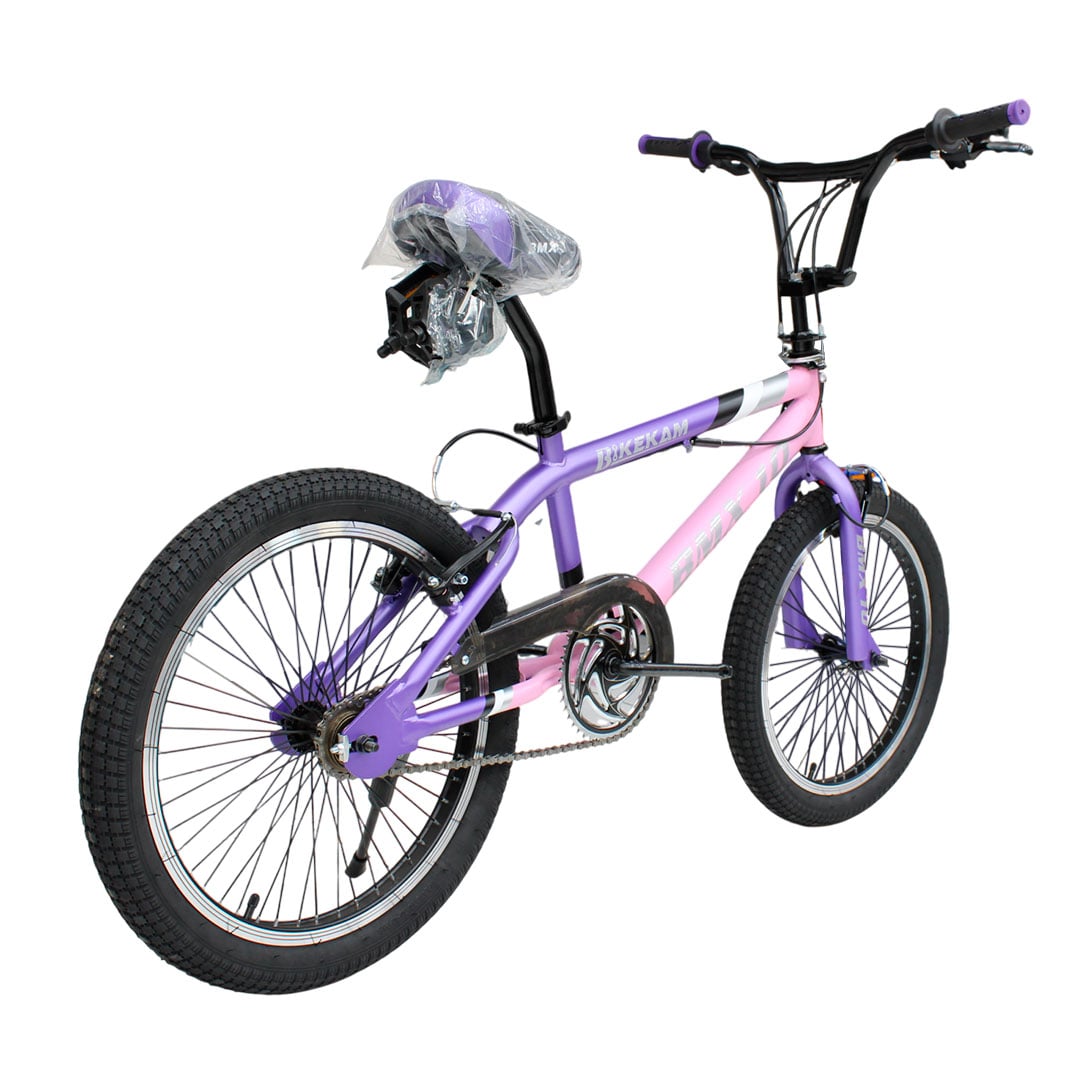 BICICLETA BMX FREESTYLE ARO 20 CON TIMÓN 360° Y 4 PEGS - 3
