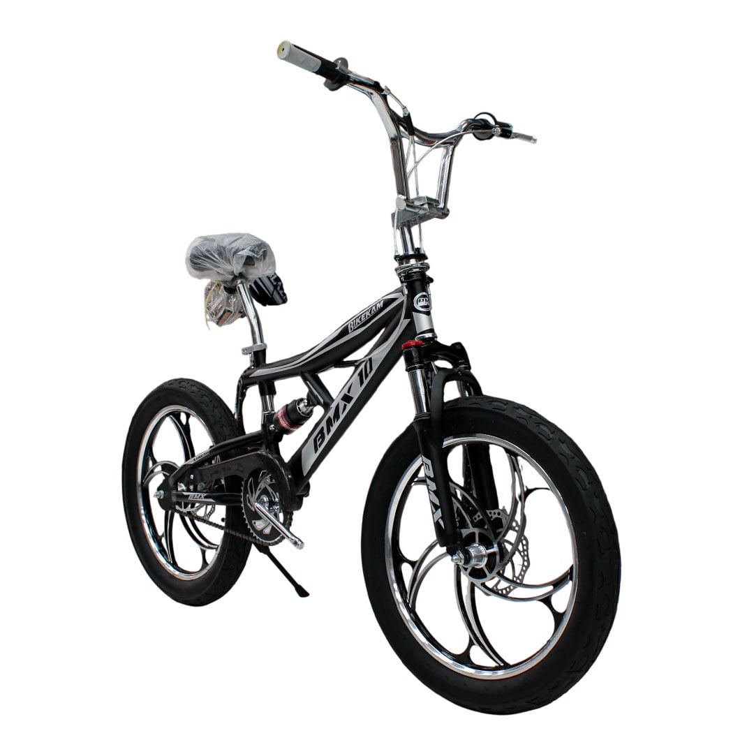 BICICLETA BMX ARO 20 CON SUSPENSIÓN AROS DE MAGNESIO Y FRENOS DE DISCO - 2