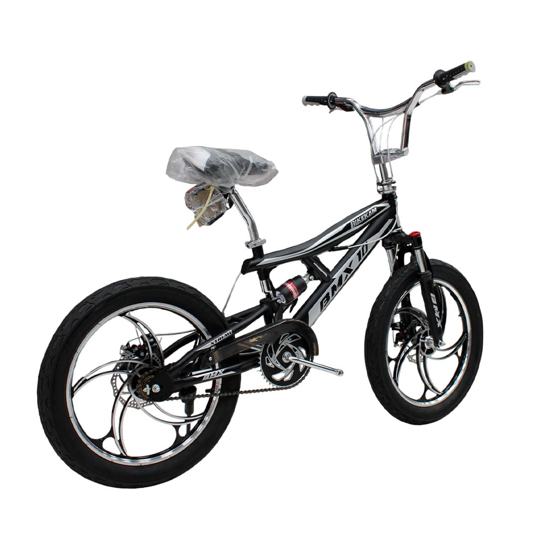 BICICLETA BMX ARO 20 CON SUSPENSIÓN AROS DE MAGNESIO Y FRENOS DE DISCO - 3