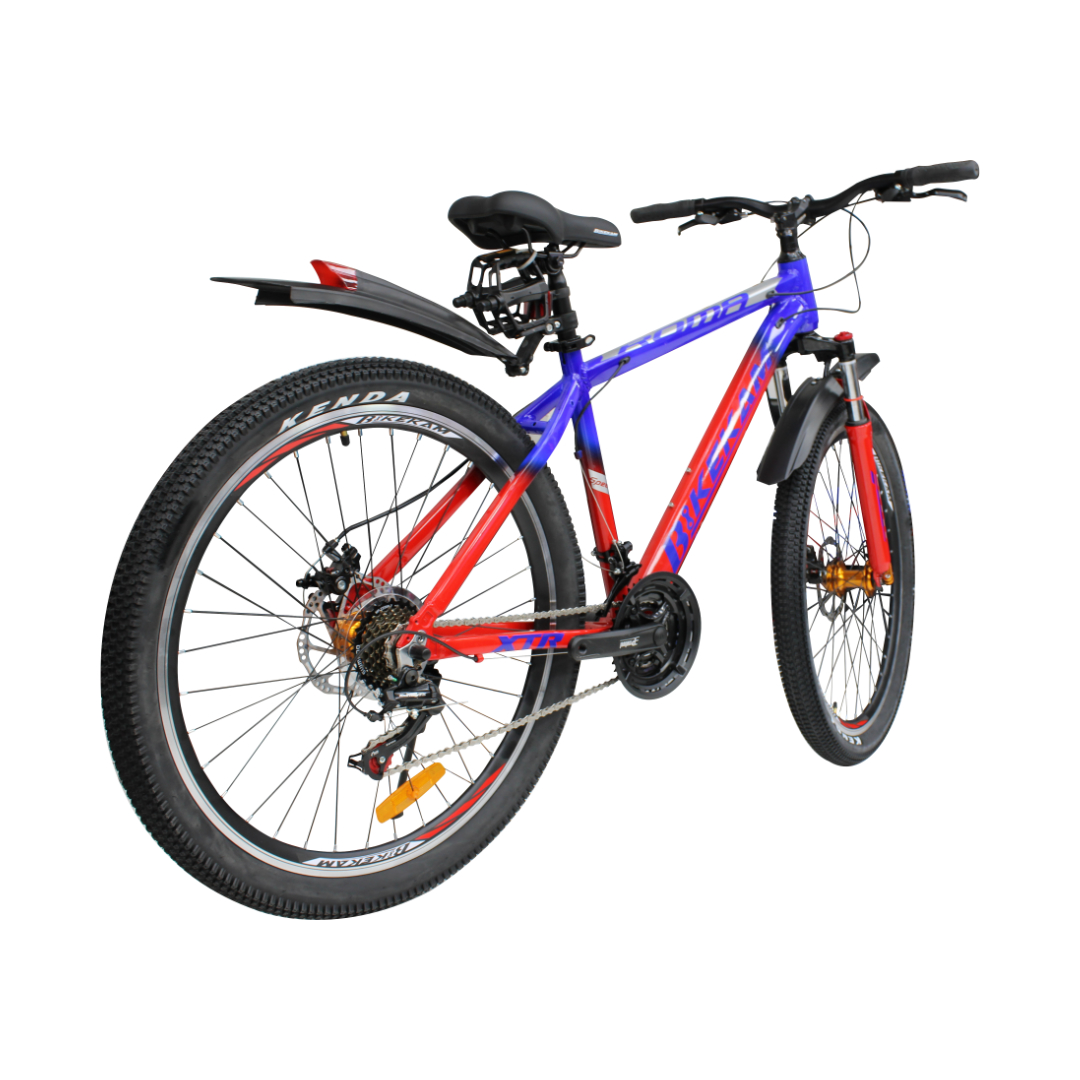 BICICLETA MONTAÑERA BIKEKAM ROMA ARO 26 ALUMINIO SHIMANO 21V CON FRENOS DE DISCO - 3