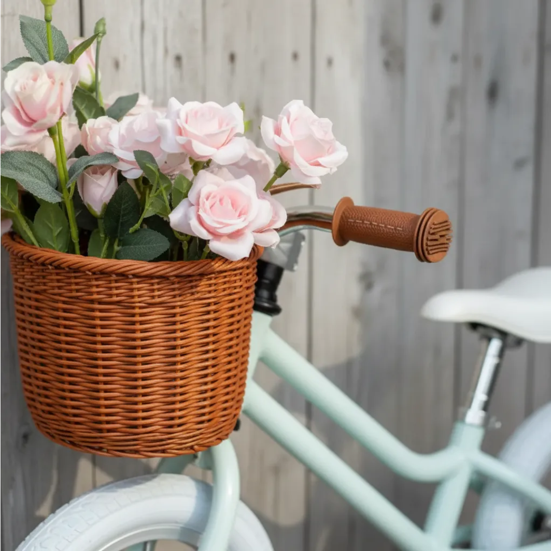 BICICLETA DE EQUILIBRIO VINTAGE ARO 12 PARA NIÑAS CELESTE - 2