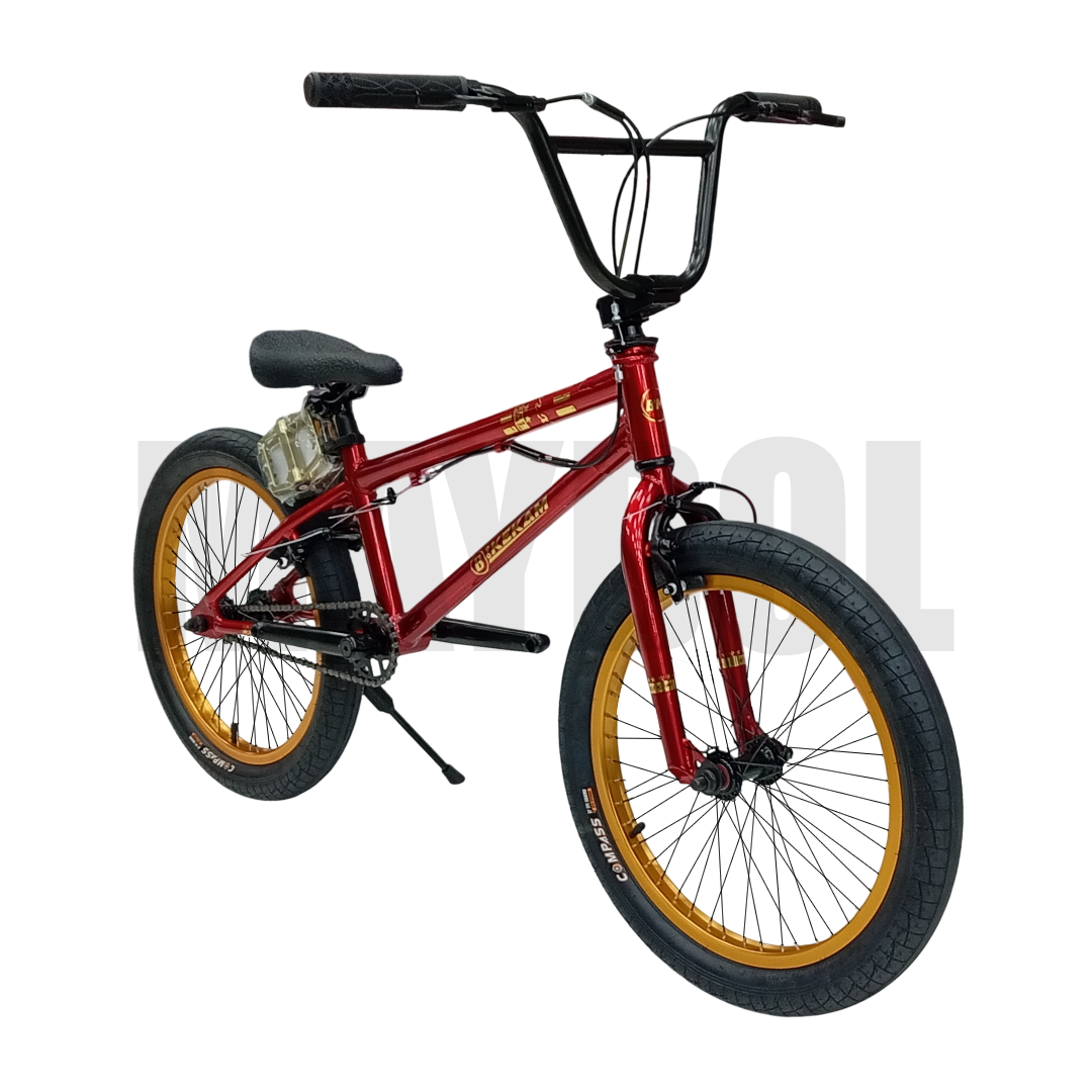 BICICLETA BMX FREESTYLE DE ALUMINIO CON ROTOR 360° Y 4 PEGS - 2