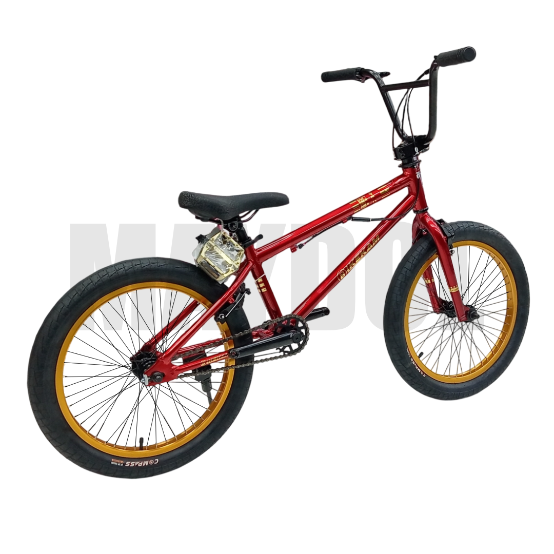 BICICLETA BMX FREESTYLE DE ALUMINIO CON ROTOR 360° Y 4 PEGS - 3