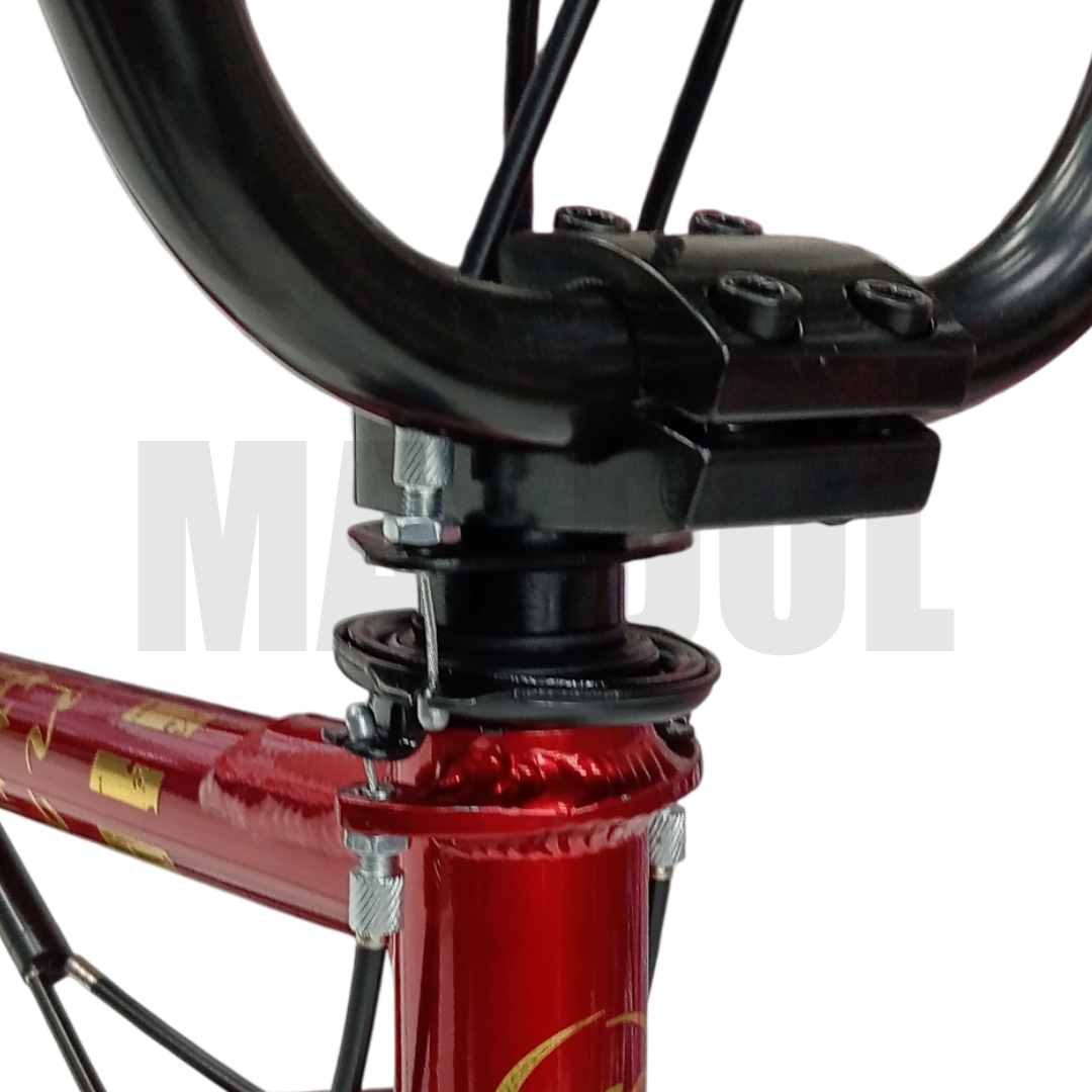 BICICLETA BMX FREESTYLE DE ALUMINIO CON ROTOR 360° Y 4 PEGS - 4