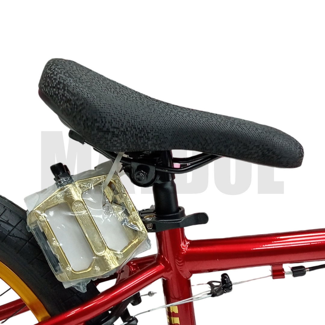 BICICLETA BMX FREESTYLE DE ALUMINIO CON ROTOR 360° Y 4 PEGS - 5