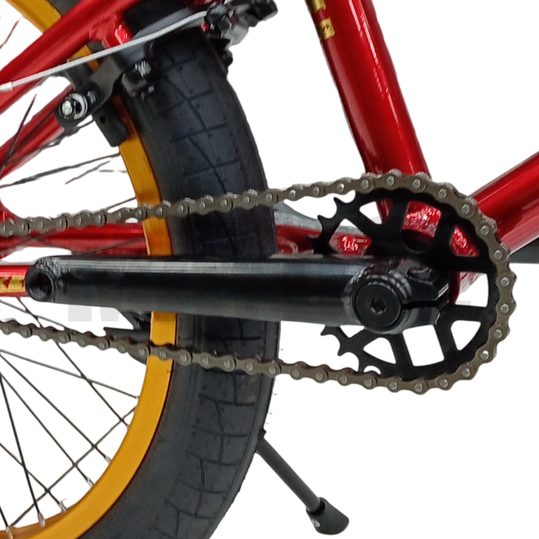 BICICLETA BMX FREESTYLE DE ALUMINIO CON ROTOR 360° Y 4 PEGS - 7