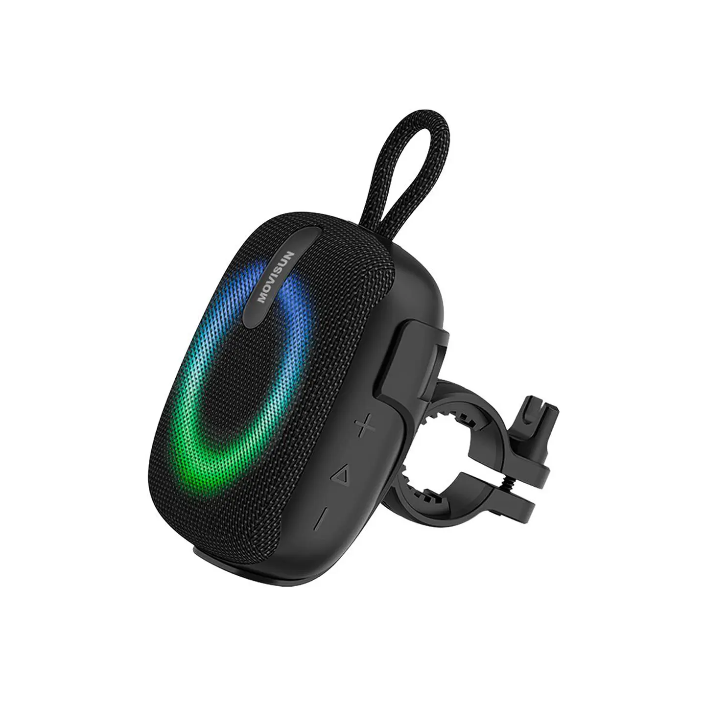 PARLANTE BLUETOOTH MOVISUN POWER SPORT PARA BICICLETA CON IPX7, TWS Y LED RGB - 2