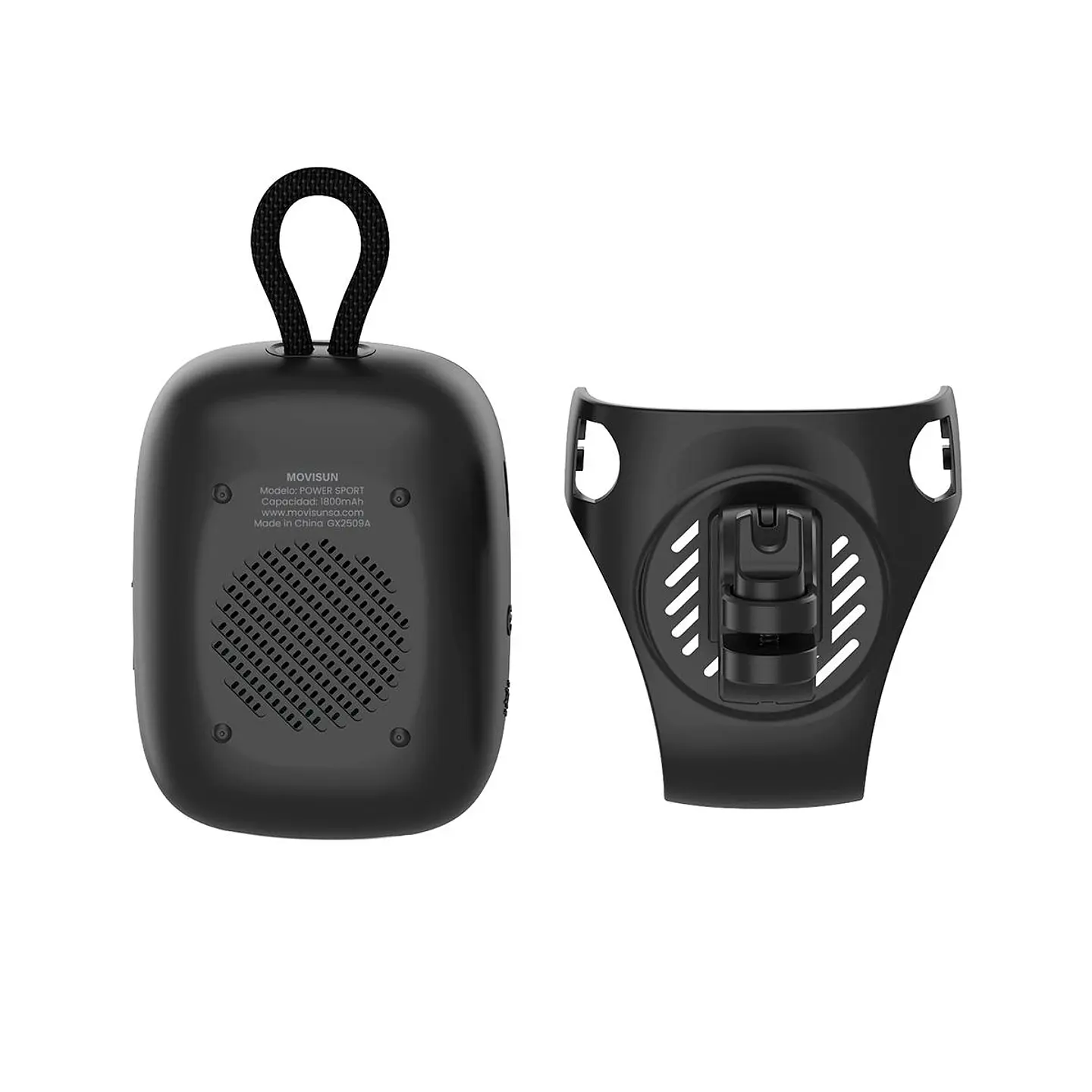 PARLANTE BLUETOOTH MOVISUN POWER SPORT PARA BICICLETA CON IPX7, TWS Y LED RGB - 5