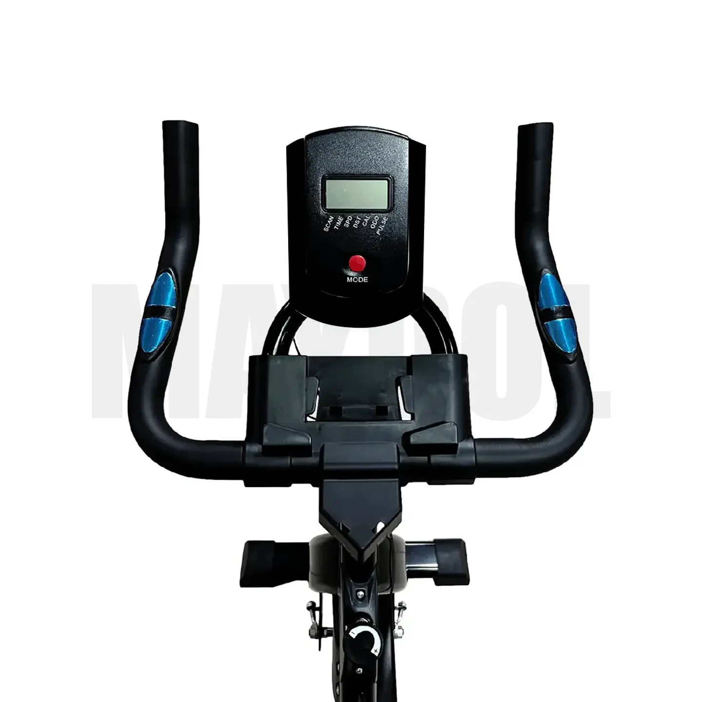 BICICLETA DE SPINNING 3 EN 1 SPORT PRO CON LCD Y RESISTENCIA AJUSTABLE AZUL - 4