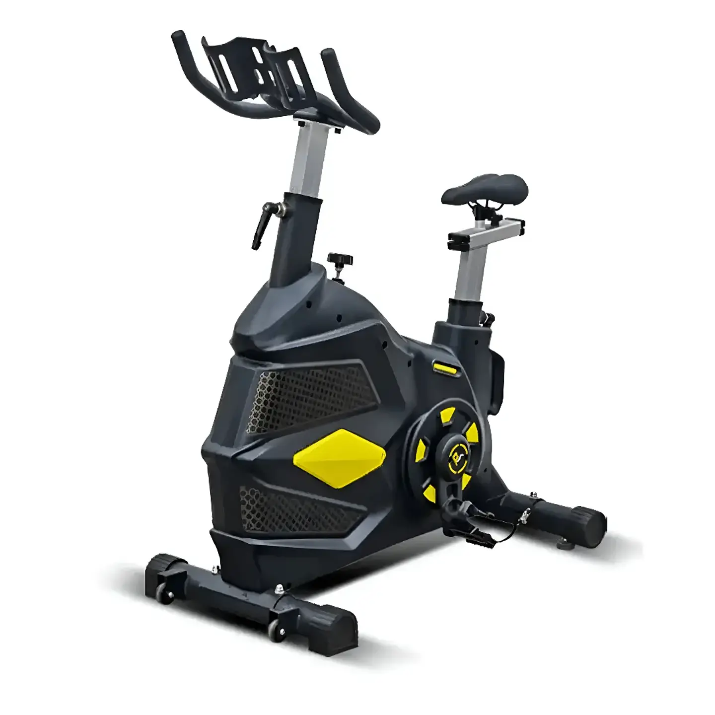 BICICLETA DE SPINNING PROFESIONAL CON VOLANTE DE INERCIA 18 KG Y CAPACIDAD 160 KG - 1