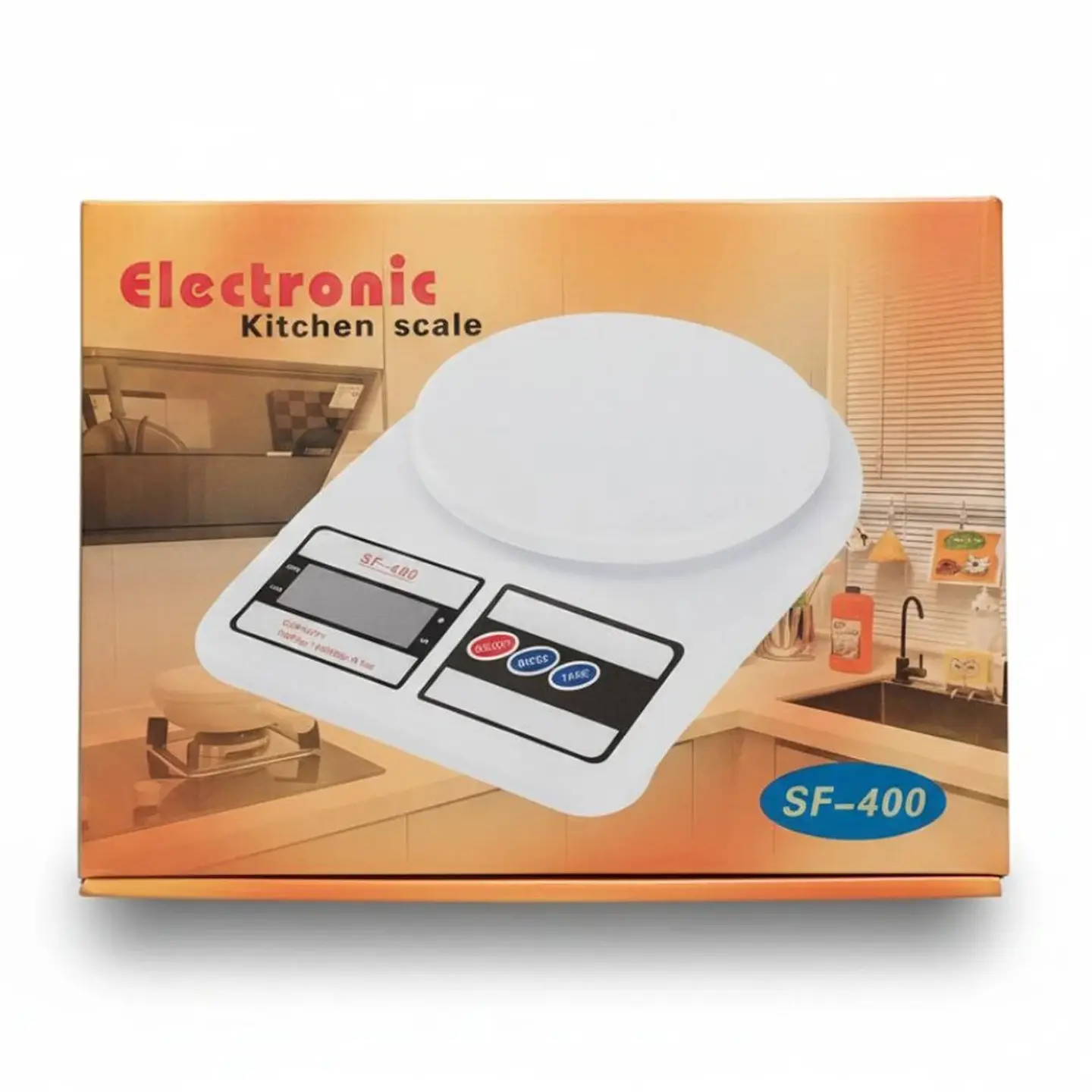 BALANZA GRAMERA ELECTRÓNICA SF-400 10 KG – PESA DIGITAL PARA ALIMENTOS Y FITNESS - 3