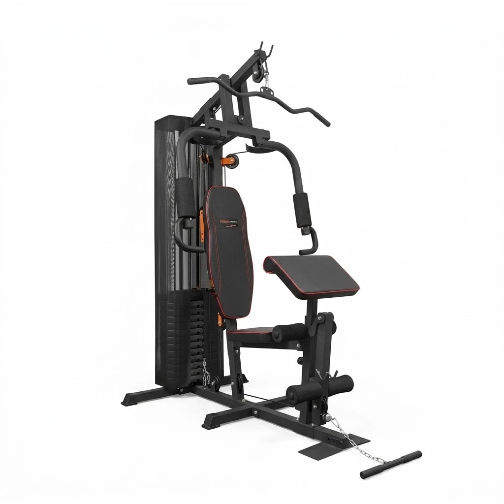 MINI GYM MULTIFUNCIONAL CON PILA DE 68 KG - 1