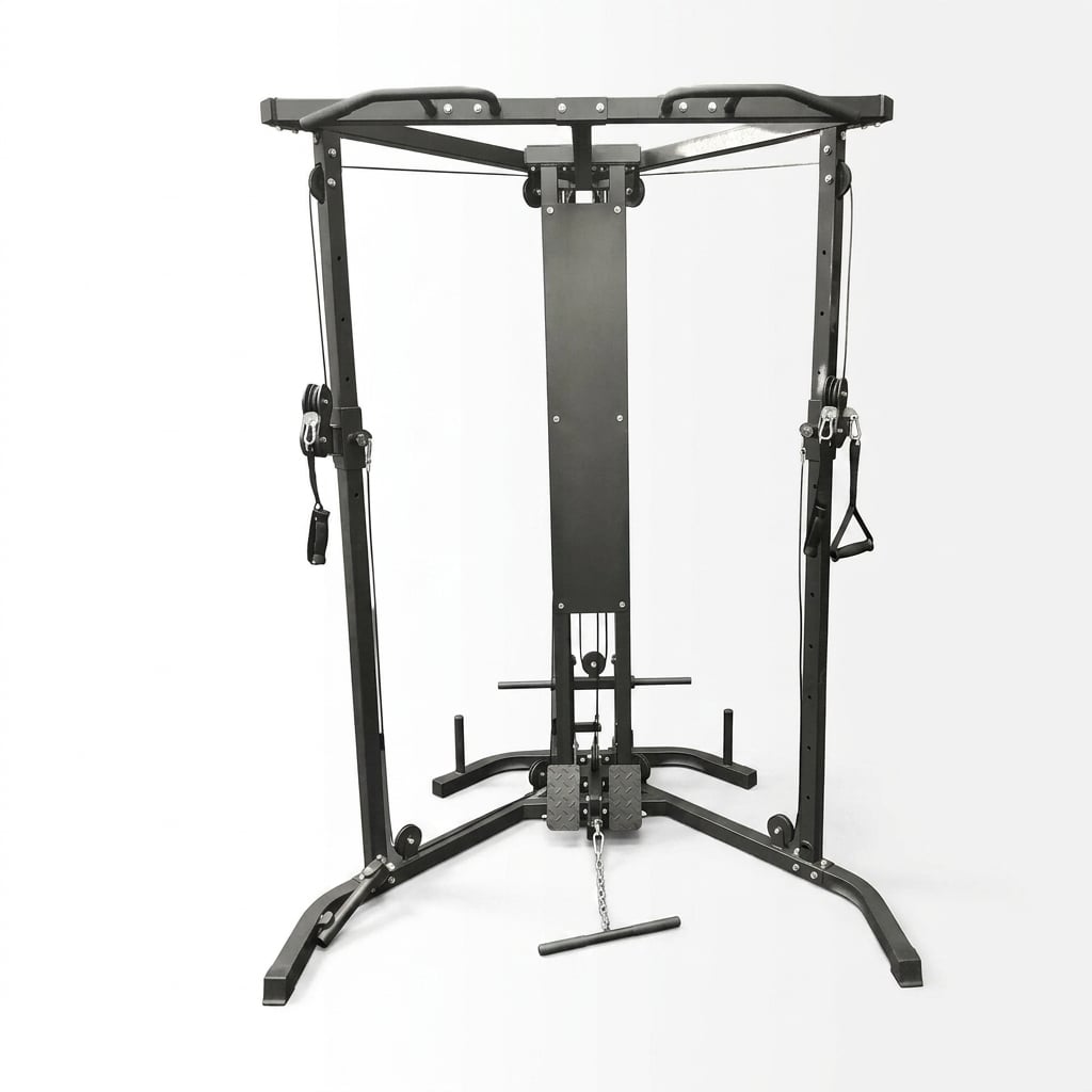 CROSSOVER HOME DE POLEAS – EQUIPO MULTIFUNCIONAL PARA ENTRENAMIENTO DE FUERZA - 1