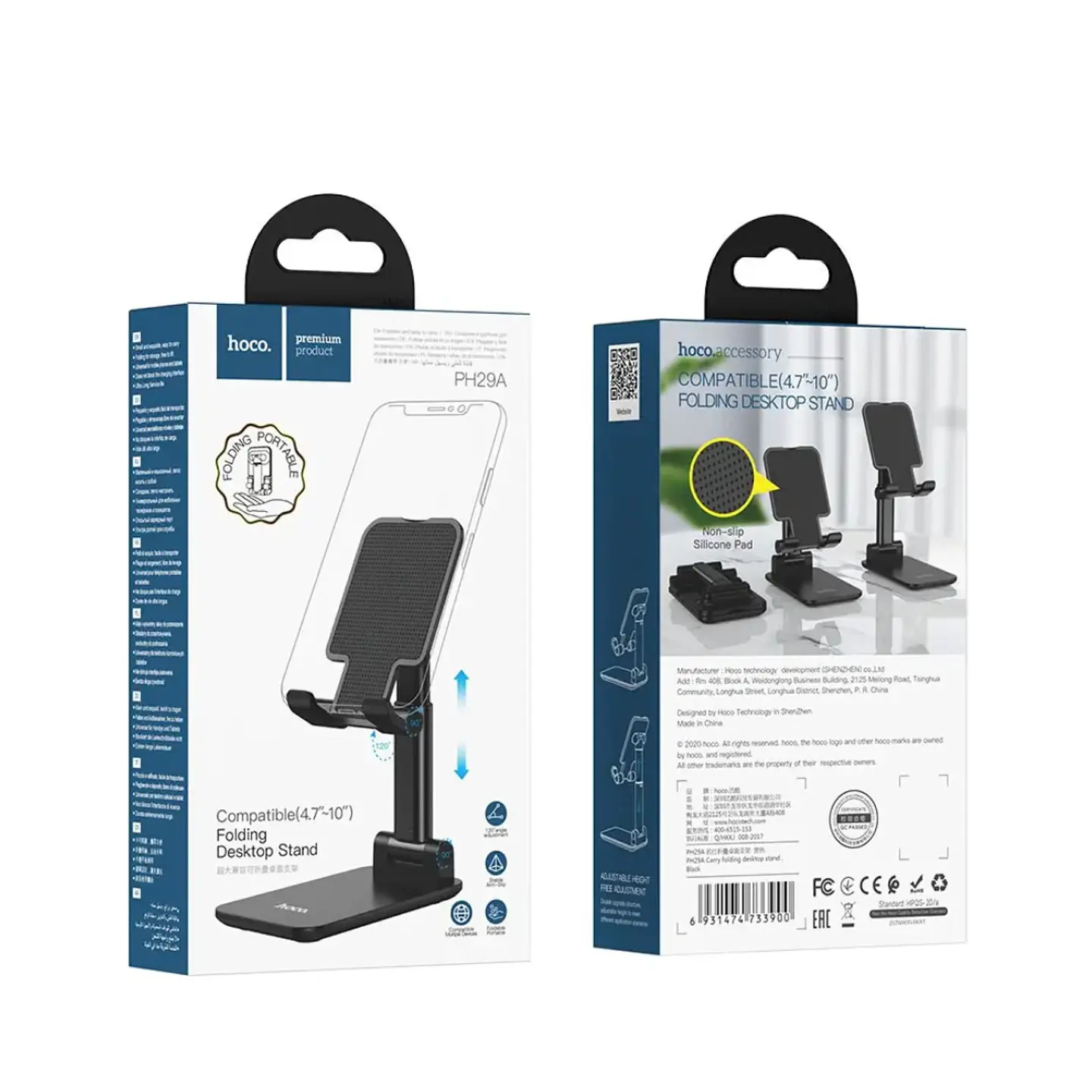 SOPORTE DE ESCRITORIO PARA CELULAR Y TABLET HOCO PH29A - 3