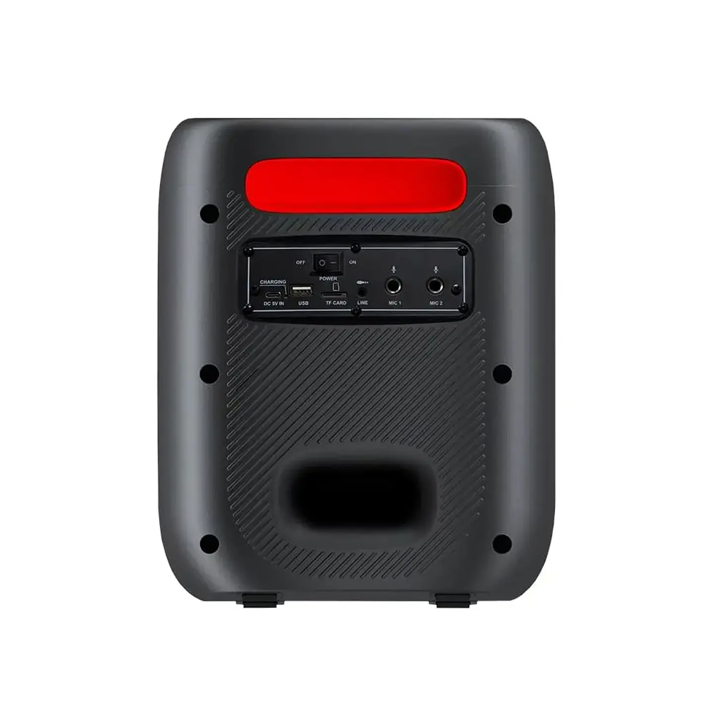 PARLANTE KARAOKE BLUETOOTH MOVISUN POWER FIVE 40W CON MICRÓFONO, LUCES LED Y 10H DE BATERÍA - 2