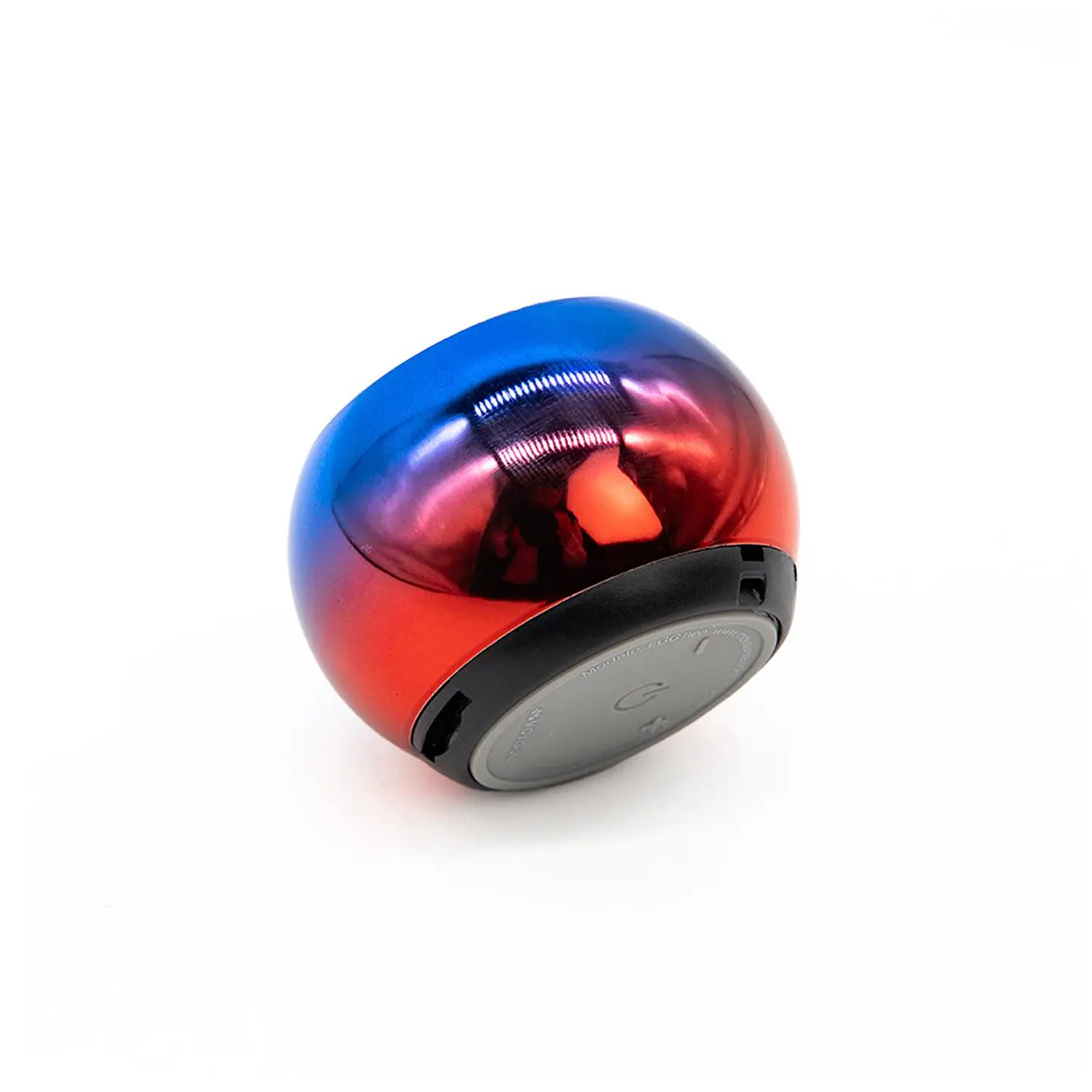 MINI PARLANTE BLUETOOTH MOVISUN EGG NEO 5W CON TWS Y RADIO FM AZUL CON ROJO - 1