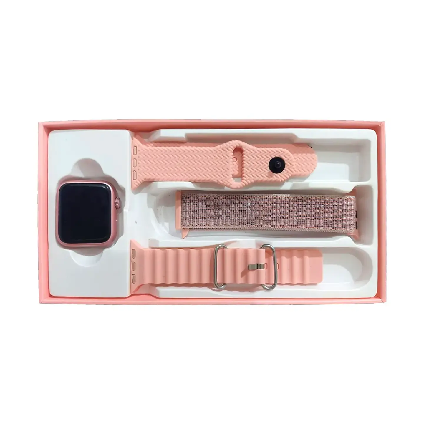 SMARTWATCH EWTTO ET-K6990 MINI ROSADO – 3 CORREAS INTERCAMBIABLES - 2