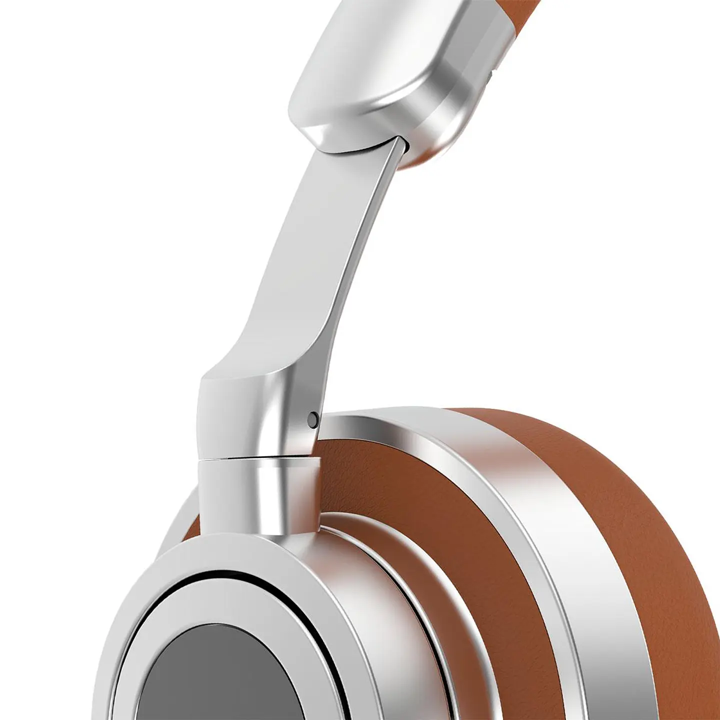 AUDÍFONOS BLUETOOTH RETRO MOVISUN URBAN ROCK3 MARRÓN CON MODO JUEGO, 28 HORAS Y DISEÑO PLEGABLE - 4