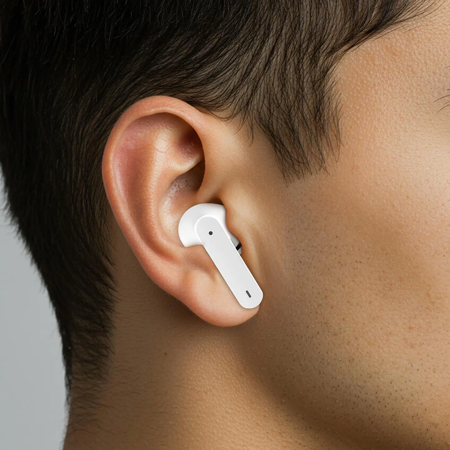 AUDÍFONOS BLUETOOTH MOVISUN EARBOX BUDS2 TWS BLANCO CON ANC, MODO TRANSPARENCIA Y 22 HORAS - 5