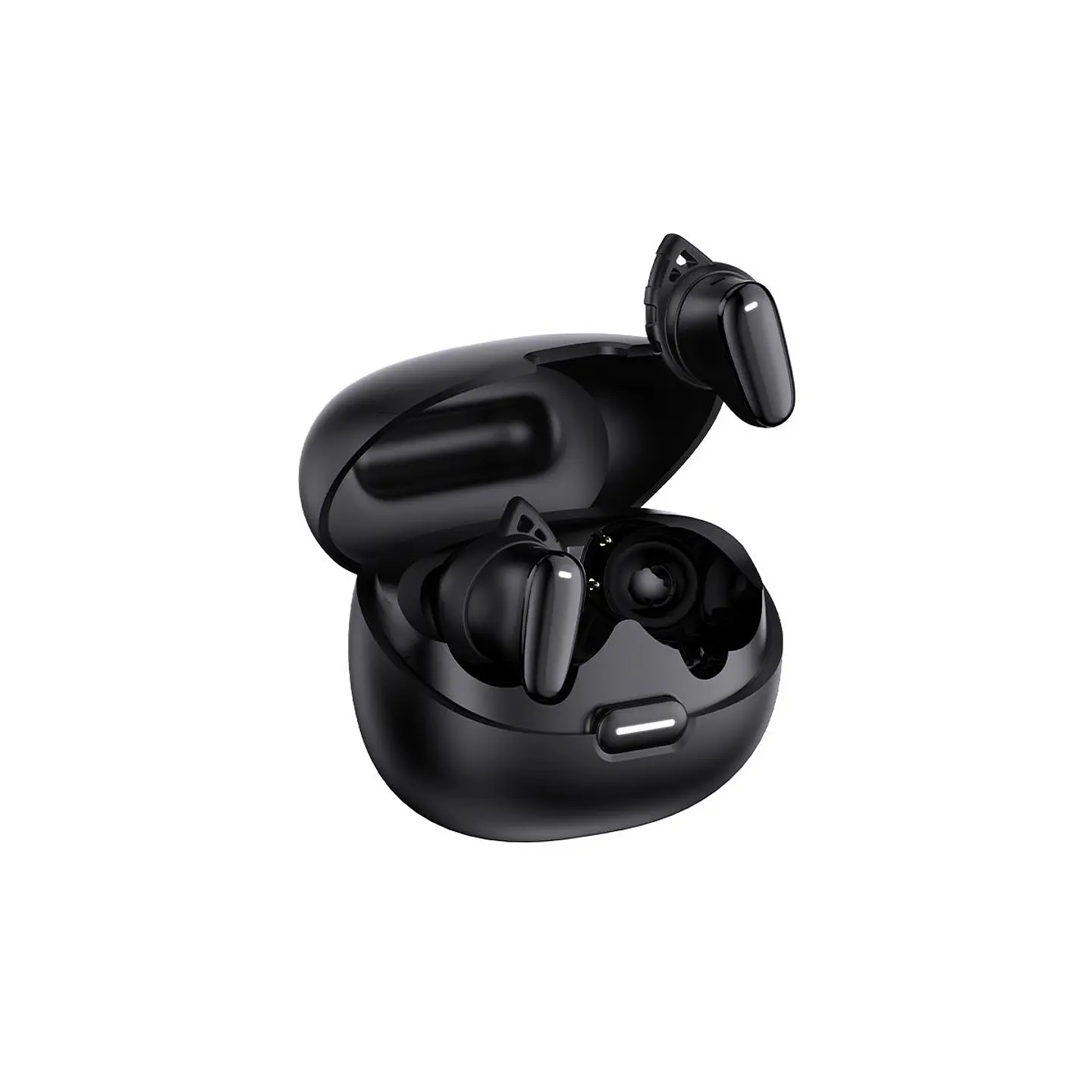AUDÍFONOS BLUETOOTH MOVISUN EARBOX BUDS3 TWS NEGRO CON ANC, MODO JUEGO Y 28 HORAS - 1