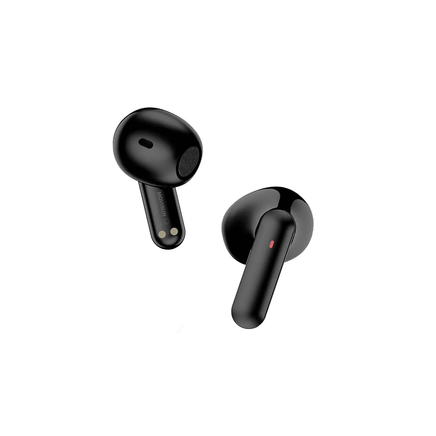 AUDÍFONOS BLUETOOTH MOVISUN EARBOX SUPER TWS NEGRO CON 67 HORAS, PANTALLA LED Y MODO JUEGO - 2