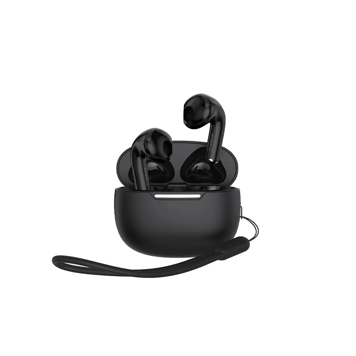 AUDÍFONOS BLUETOOTH MOVISUN T17 TWS NEGRO CON MODO JUEGO, CONTROL TÁCTIL Y 16 HORAS - 1