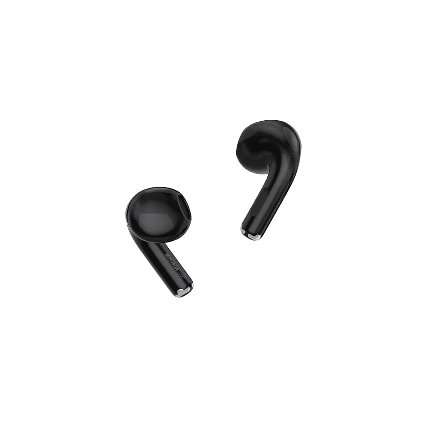 AUDÍFONOS BLUETOOTH MOVISUN T17 TWS NEGRO CON MODO JUEGO, CONTROL TÁCTIL Y 16 HORAS - 2