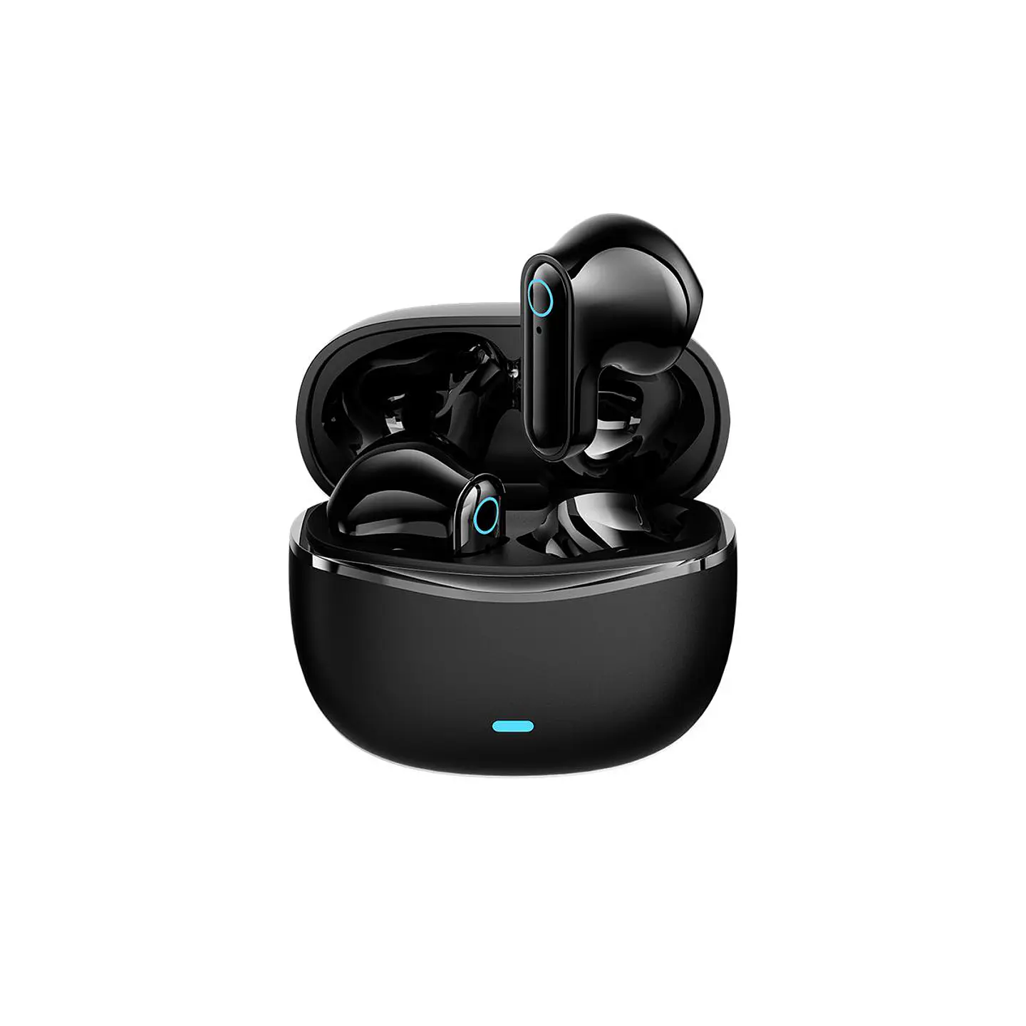 AUDÍFONOS BLUETOOTH MOVISUN T19 TWS NEGRO CON 16 HORAS, CONTROL TÁCTIL Y MICRÓFONO - 3