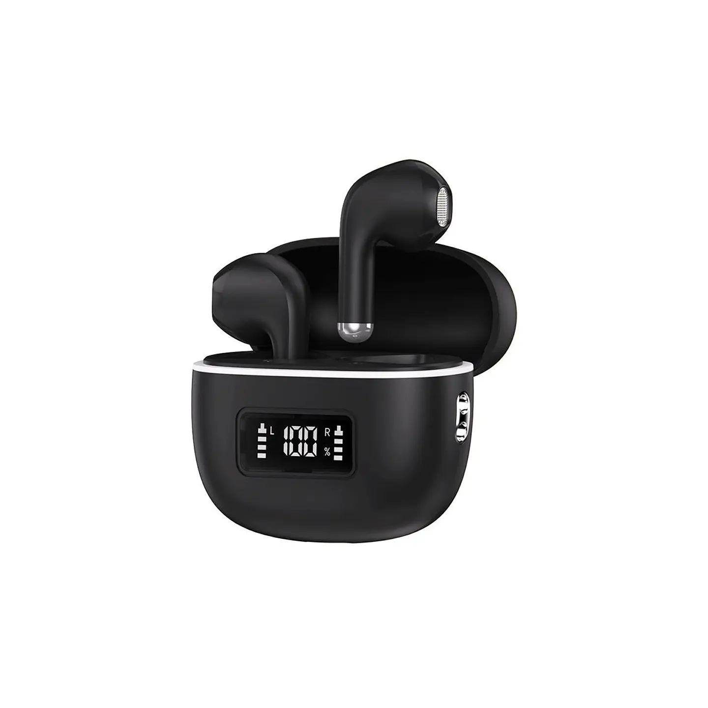 AUDÍFONOS BLUETOOTH MOVISUN T20 TWS NEGRO CON PANTALLA LED, BLUETOOTH 6.0 Y 16 HORAS - 3