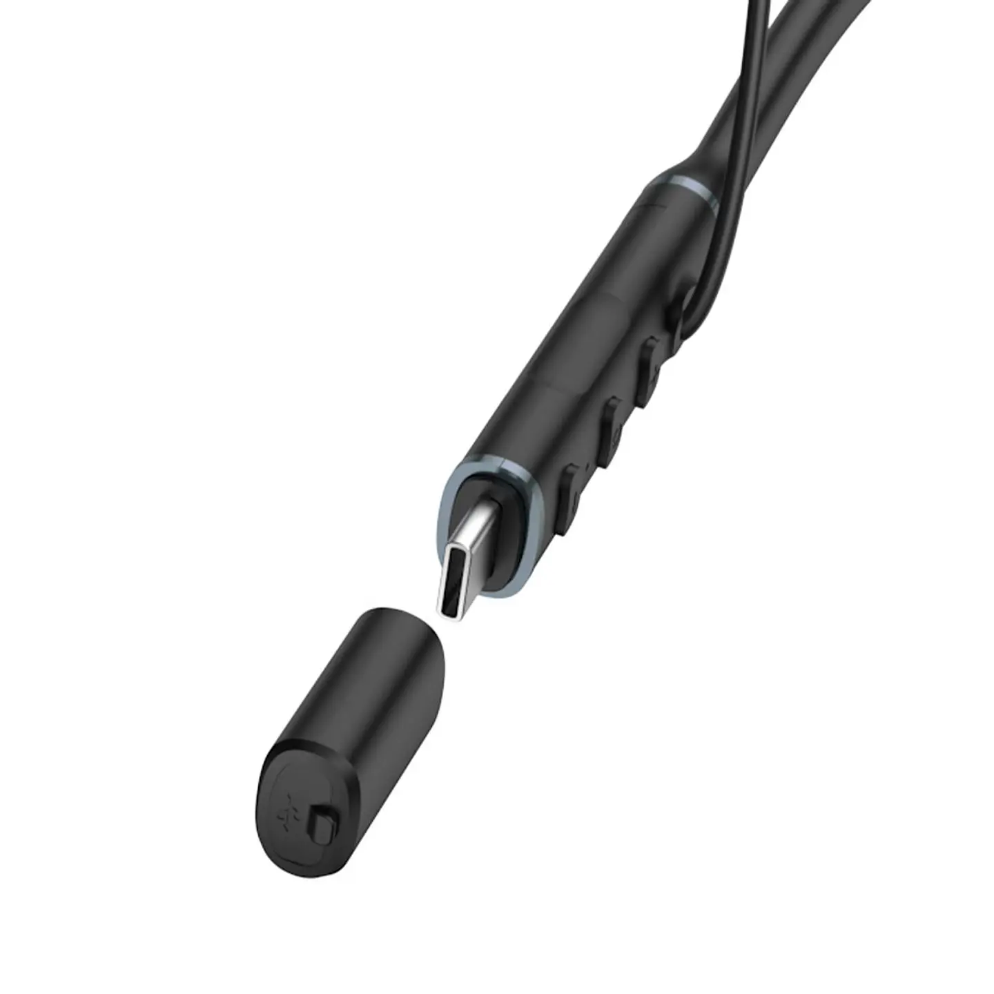AUDÍFONOS BLUETOOTH DE COLLAR MOVISUN FLEX 4 NEGRO CON 32 HORAS, SONIDO 3D Y MODO JUEGO - 4