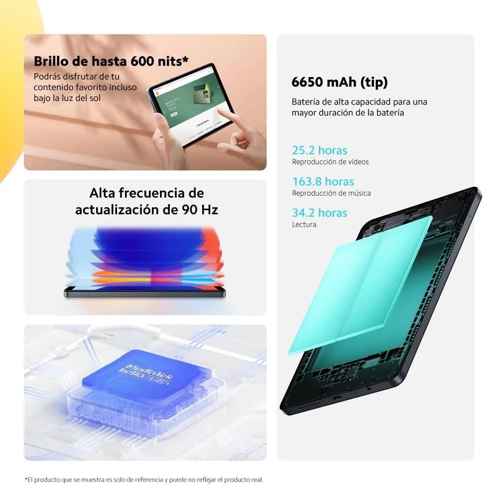 TABLET XIAOMI REDMI PAD SE DUAL SIM  8.7' 4-128GB - GRIS - 2