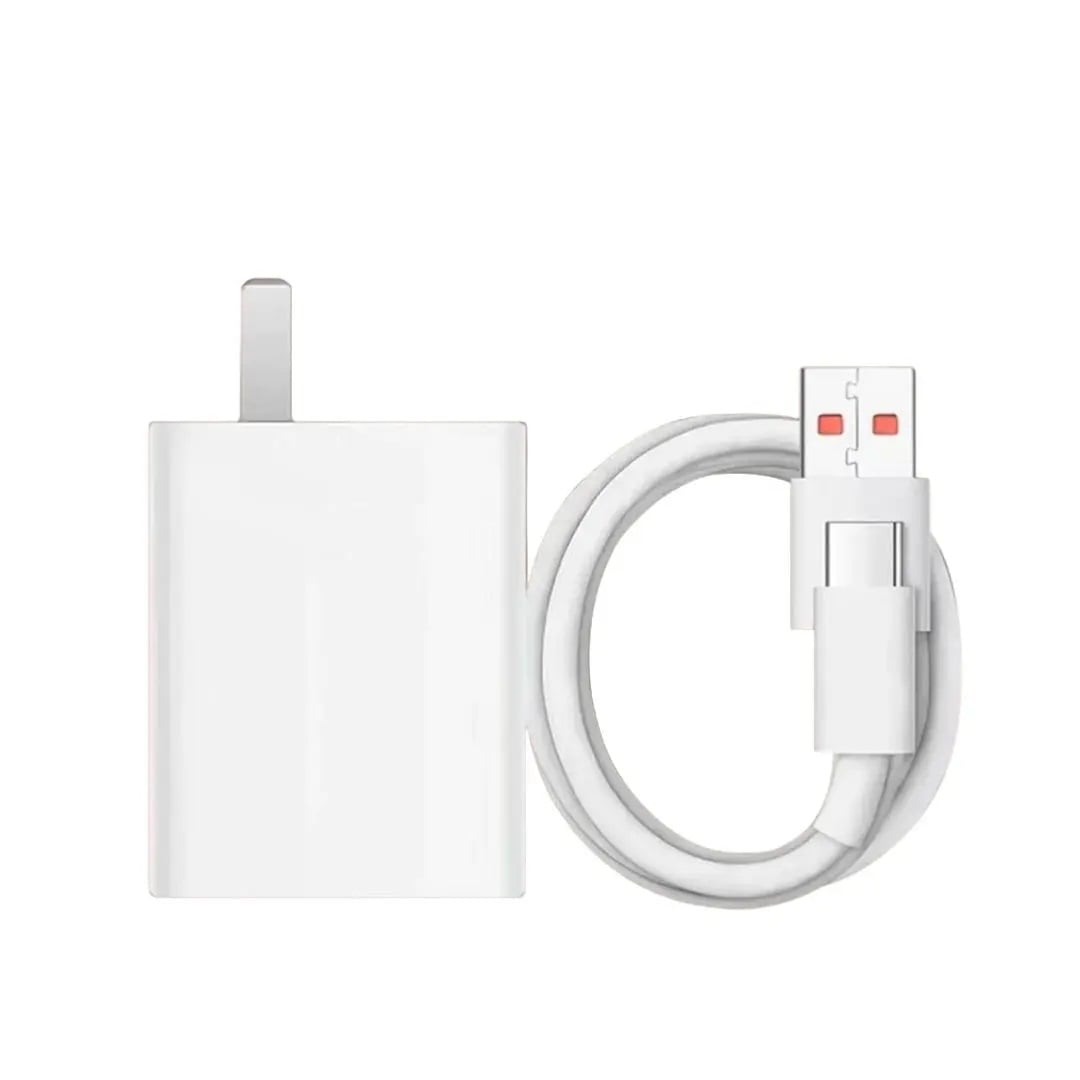 CARGADOR XIAOMI 33W TURBO CHARGUE CON CABLE - 1