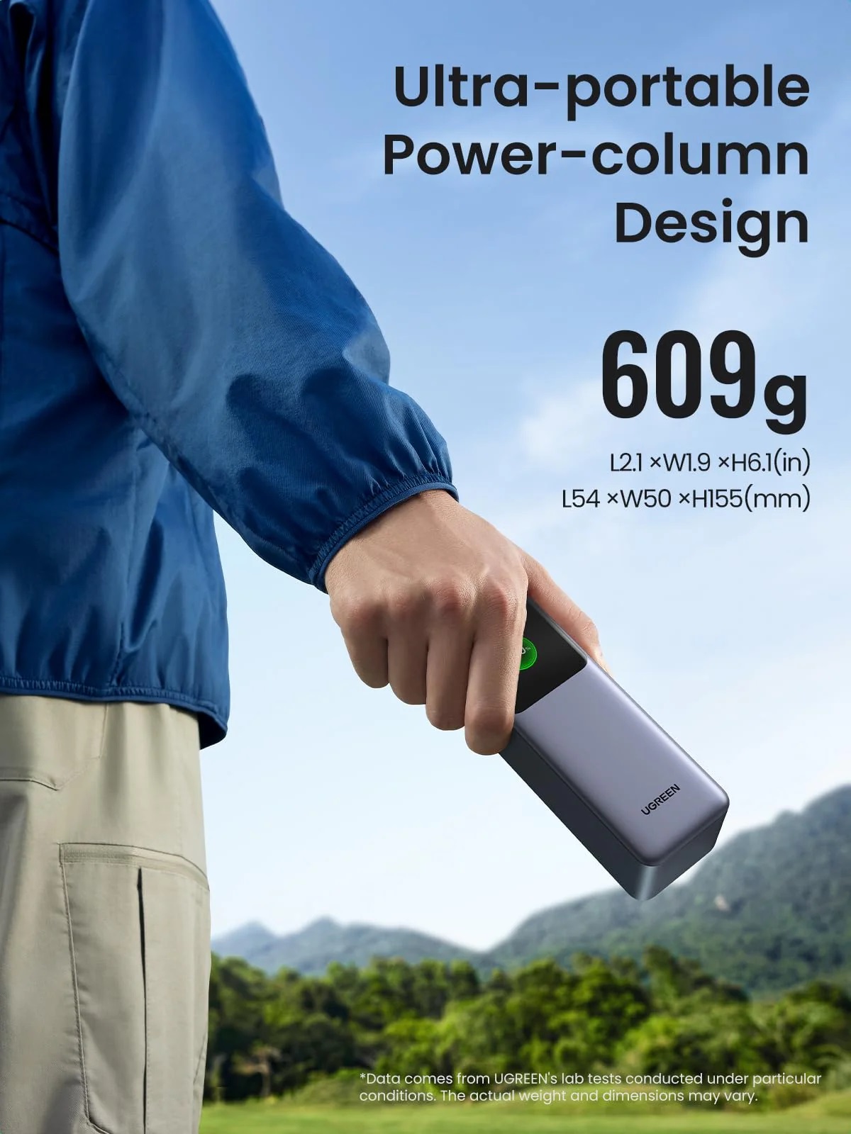 CARGADOR PORTÁTIL UGREEN 25000MAH FAST CHARGUE 200W - 6