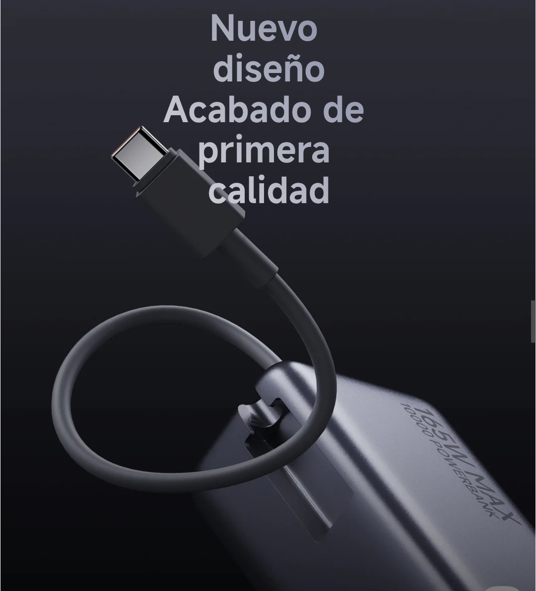POWER BANK XIAOMI 10000 CARGA ULTRA RÁPIDA 165W - 4