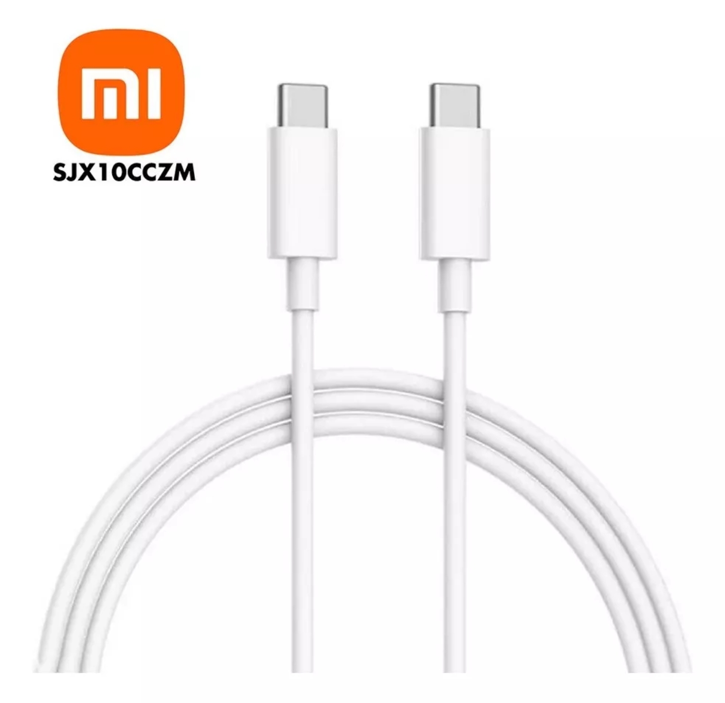 CABLE USB XIAOMI TIPO C - C  5AMP - BLANCO - 1