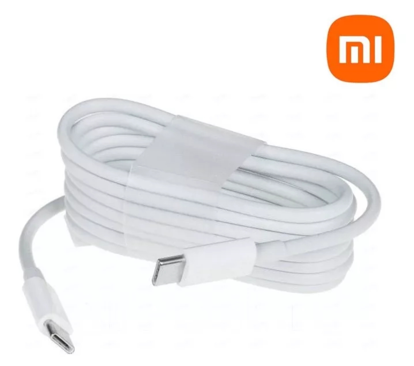 CABLE USB XIAOMI TIPO C - C  5AMP - BLANCO - 3
