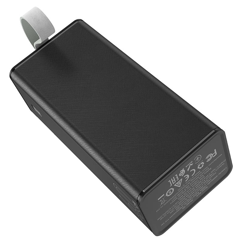 BATERIA PORTATIL 40000MHA CARGA RAPIDA 22W HOCO PREMIUN - NEGRO - 3